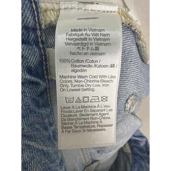 Madewell Women’s NWT The Darted Barrel-Leg Jean Size 25 - Picture 8 of 8